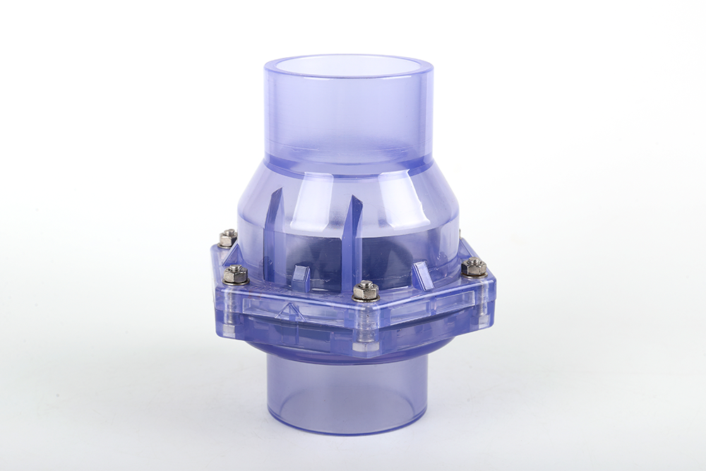 东宁透明翻板式止回阀